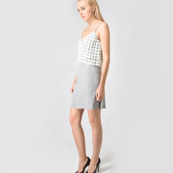 ERIN KLEINBERG Flower Applique Muse Dress - Picture 2 of 6